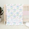 Personalized Baby Girl Blanket, Pink Heirloom Floral Blanket, Hydrangea Bow Baby Blanket,