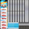 15 Pcs Model Car Display Cases Wall Mount, Holds Up to 225 Cars, Compatible with Hot Wheels, Diecast Blister Car