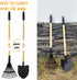 Set Wheelbarrow, Summer 2-5 Toddlers Rake & Shovel with Kids Yard Tools for Digging, Gardening, Beach, Sandbox, Lawn