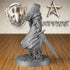 AUSPDICE Fighter 28mm DND Miniature, Lydia The Lioness Paladin Figure for D&D and Board Games, Ideal for TTRPG