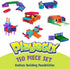 Set 4 150 POPULAR PLAYTHINGS Playstix Construction Toy with Building Sticks for STEM and Classroom Use, for Kids Ages