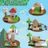 Magnetic Blocks-100PCS Magnetic Building Blocks, Stacking Magnetic Tiles, STEM Montessori Sensory Toys for Ages 3-10