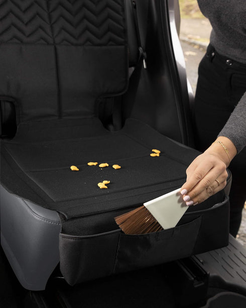 Skip Hop Universal Car Seat Protector - Clean Child Carseat Cover with Crumb Catcher