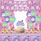 likuyve 53PCS Dollhouse Birthday Party Supplies Dollhouse Party Decorations Include Banner Balloons Tinsel