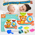 Baby Bath Toys for Toddlers 1-3, Bear Kids Bath Tub Toys with 2 Turtle Swimming Toys & 3 Floating Boat Gifts