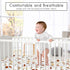Sweet Jojo Designs Fitted Baby Crib Sheets (Boho Western Cowboy) for Boys, Infant Nursery, Toddler Room - Standard Size