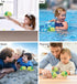 DolliBu Sea Turtle Bath Buddy Squirter – Floating Green Rubber Bath Toy for Toddlers, Fun Water Squirting Play