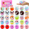 30 Pack Animal Pop Balls Party Favors for Kids,3D Pop Balls Fidget