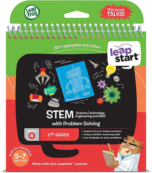 LeapFrog LeapStart 1st Grade Activity Book: STEM and Problem Solving