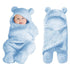 XMWEALTHY Cute Baby Items Newborn Plush Nursery Swaddle Blankets Soft Infant Girls
