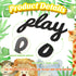 11 Pcs(40 Inch,Black) Beeveer Where the Wild Ones Play Nursery Sign Wooden Playroom Wall Decor Playroom Decoration Word