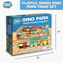 Playset 60 Set 3-5 Playful Minds Dino Park Train Puzzle Pc Build and Play Railway for Toddlers and Kids Ages EVA Foam