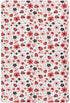 Vdsrup Crib Sheets for Boys Girl Ladybugs Flowers Neutral Mini Crib Mattress Sheets