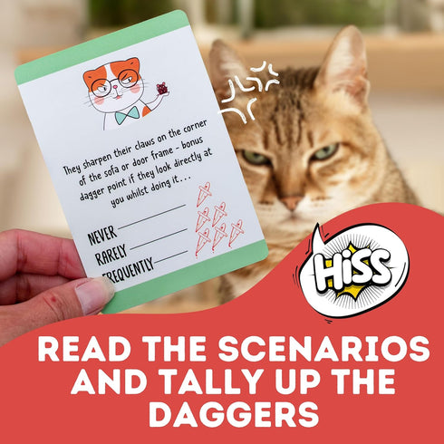 Boxer Gifts How to Tell If Your Cat is Trying to Kill You Card Game | Hilarious Gift for Friends
