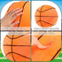 Sratte 4 Pcs Stuffed Sports Pillows Toy Set, Soft Plush Basketball Soccer Football Baseball Pillows for Bedroom Decor