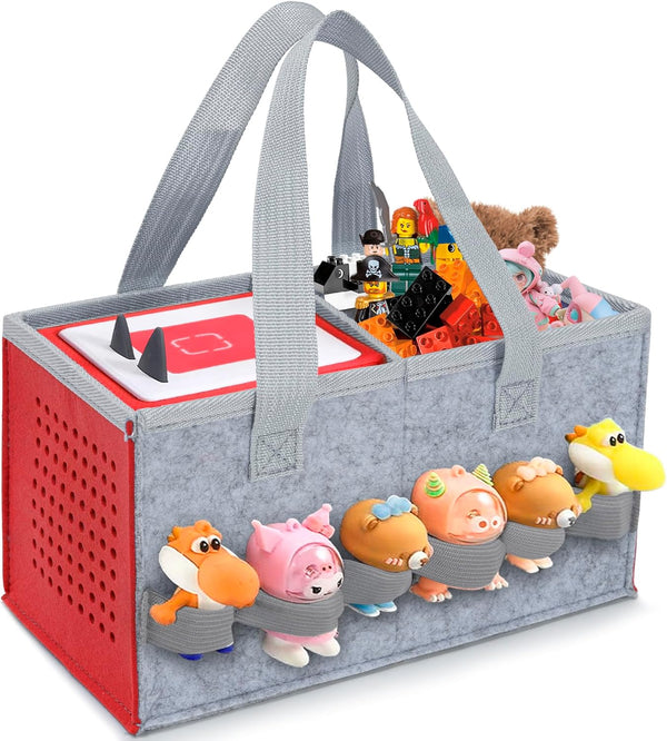 IBVIVIC Carrying Case for Toniebox Starter Set and Figurines, Portable Travel Felt