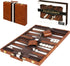 Premium Backgammon 15 Inches Medium Brown - Backgammon Sets for Adults and