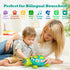 Zardali 6-12 Tummy 6 7 8 9 10 6-9-12 Baby Toys Months, Musical Turtle Time Developmental Crawling Toy for Months