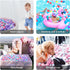 STARBOLO Ball Pit Balls for Kids, Mixed Star Heart Round Crush Proof Plastic Balls for Indoor Outdoor