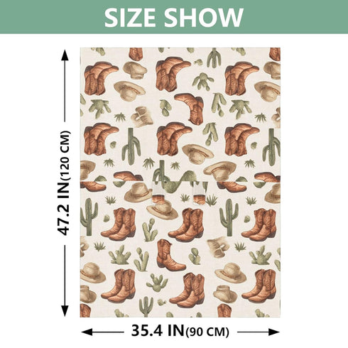 Mazeann Western Cowboy Boot Retro Car Seat Cover Baby Breathable Soft Infant Carseat Covers Canopies Babies Carrier