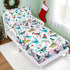 JISEN Christmas Toddler Bedding Set 2 Piece Dinosaur Toddler Sheet Set for