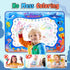 Large Water Doodle Mat for Toddlers, 39 31 Mess Free Coloring Mat with 2 Water Pens, Educational Toy