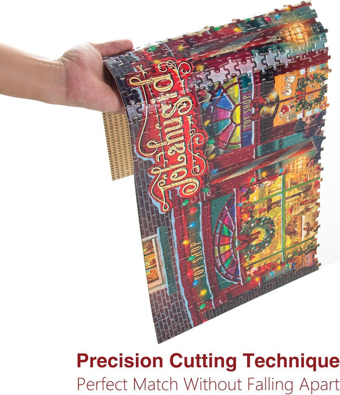 Tektalk Puzzles for Adults, 1000 Piece Wooden Puzzle for Teens & Adults (Toy Shop)