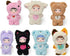 Mckkymi Plush Blind Box, Kawaii Nommi Cute Series Stuffed Blind Box Doll 1PC,