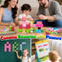 35PCS 4-8, Set 3-5, Princess Magnetic Building Blocks Travel Toys - Magnet Cubes for Kids Ages STEM Learning Toys