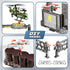 JASSKKBO 87-in-1 Sets 4-7 8-12 Army Men Toys for Boys , Military Base/Truck/Helicopter/Kayak Boat/Motorcycle/Army Men