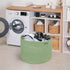 22" 22" 14" MEGASKET Extra Large Green Basket, X X Woven Cotton Rope Baskets for Blankets, Nursery Laundry Basket, Cute