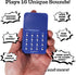 16 16 Train Noisemaker with Sounds, Train Whistles, Horns, Conductor and Engine Noises, Portable Electronic Sound Maker