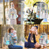 Backpack, Backpack Backpack Mancro Diaper Bag Clear Baby Bag Heavy Duty Transparent for Girls Boys, Multifunction Large