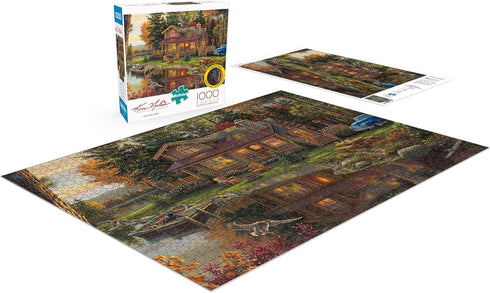 Buffalo Games Kim Norlien Peace Like A River 1000 Piece Jigsaw Puzzle - Perfect for Game Nights, 26.75 x 19.75