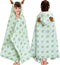VOOVA & MOVAS Kids Bath Towel with Elk Hood (3-8Years,27.5"X54"), Absorbent Thick