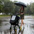 Waterproof Baby Car Seat Cover, Car Seat Rain Cover with Clear Window & Breathable Mesh, Universal Baby Carrier Cover