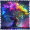 Jiroinlly Wooden Puzzles for Adults 500 Pieces, Tricolor Tree of Life, Wood
