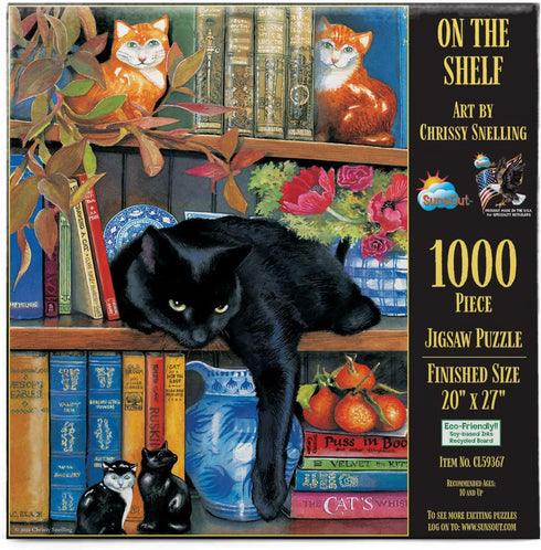 SUNSOUT INC - On The Shelf - 1000 pc Jigsaw Puzzle by