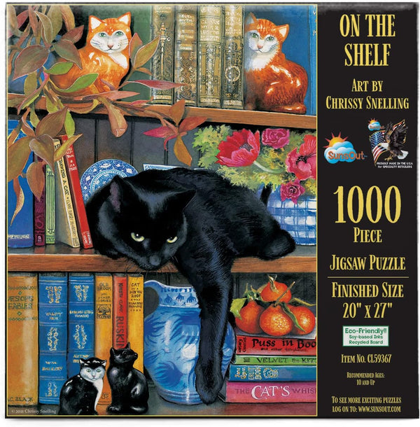 SUNSOUT INC - On The Shelf - 1000 pc Jigsaw Puzzle by