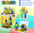 Set 42pcs, Mini Magnetic Tiles Travel with Case Bonus Sudoku Play, Mini Magnetic Blocks, Portable Travel Toy for Kids