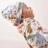 Set, Little Sleepies Swaddle & Beanie Viscose from Bamboo Baby Swaddle Blanket Wrap Unisex Newborn Hospital Outfit