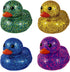 (4 4343-4s JA-RU Giant Glitter Rubber Ducks Rubber Duckies Assorted) Baby Bath Toys & Pool Beach Essentials. Stress