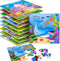 Puzzles for Kids Ages 4-6, 10 Pack of 20 Piece Wooden Jigsaw Puzzles for Toddlers, Educational Toys