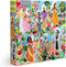 eeBoo: Piece and Love Poet's Garden 1000 Piece Square Adult Jigsaw Puzzle, Puzzle for Adults and Families, Glossy, Sturdy Pieces and Minimal Puzzle Dust