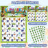 Animal Bingo Game for Toddlers and Adults, 24 Players Animal Bingo Cards, Jungle Safari Party Game for Family