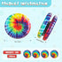 Lenwen Yoyos for Kids - Beginners Metal Yo Yo Toys with Colorful Designs, 100 Pcs for Parties