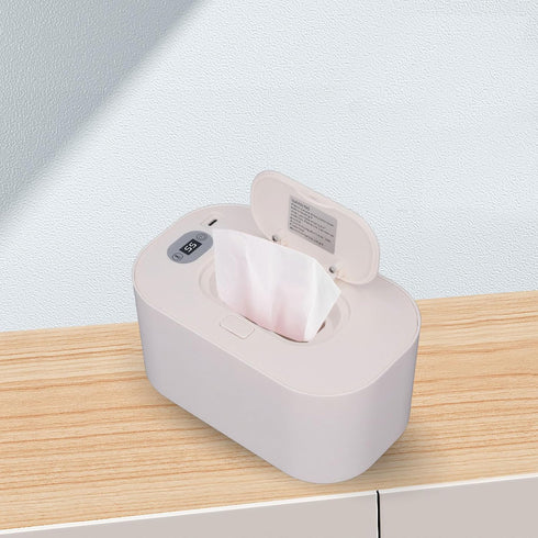 BROLEO Baby Wipe Warmer and Baby Wet Wipes Dispenser, Constant Temperature Heating Wet Wipe Dispenser, Rapid Heating