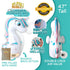 Unicorn 47 Inches Kids Punching Bag, Filled with Sand, Party Bop Bag, Ring Toss with 3 Inflatable Rings