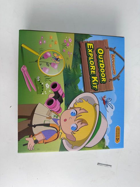 Kids Explore Kit & Bug Catcher Kit, Outdoor Exploration Set with Safari Vest & Hat, Ideal Camping Adventure Toys
