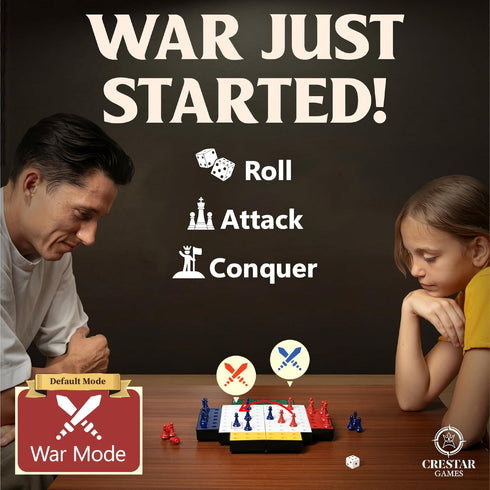 Crestar Games 8+ Family Board Games for Kids and Adults I Strategy Board Games for Adults and - Pawns Invasion Boards